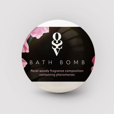Бомбочка для ванны с феромонами Obsessive Bath Bomb Floral - Woody (100 г)