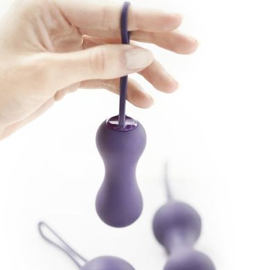 Набір вагінальних кульок Je Joue - Ami Purple, діаметр 3,8-3,3-2,7 см, вага 54-71-100гр