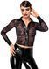 Блуза Noir Handmade F377 Noirelle Lace Button-up Shirt M