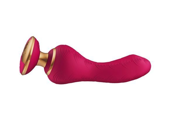 Вібратор для точки G Shunga Sanya Raspberry, малиновий