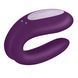 Смарт-вибратор для пар Satisfyer Double Joy Violet, фиолетовый