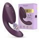 Двойной вакуумный клиторальный стимулятор с вибрацией Womanizer Next Duo &ndash; Dark Purple, фиолетовый