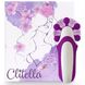 Стимулятор з імітацією оральних ласк FeelzToys - Clitella Oral Clitoral Stimulator Purple