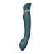 Смартвібратор 3в1 Zalo &mdash; Queen Set Jewel Green, зелений