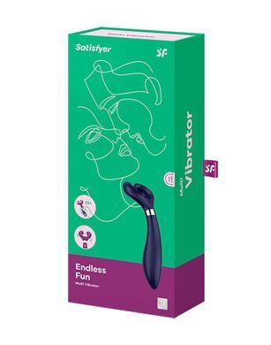 Вибратор для пар Satisfyer Endless Fun Blue, синий