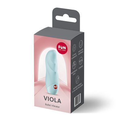 Вибратор Fun Factory Viola Ice Blue, голубой