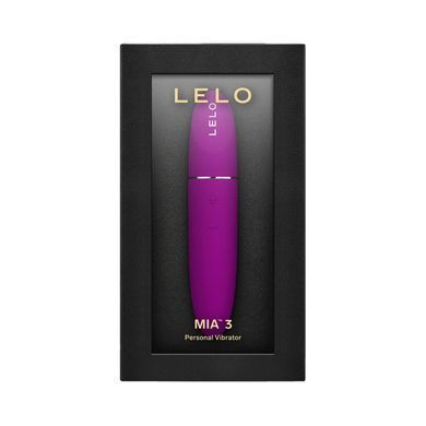 Шикарная вибропуля LELO Mia 3 Deep Rose, пурпурная