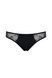 Трусики-слипы с кружевной сеточкой Dina Thong black XXL/XXXL - Passion