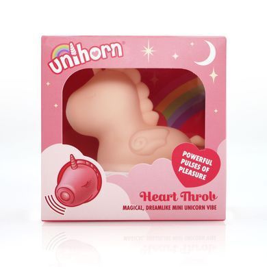 Вібратор-єдиноріжка Unihorn &ndash; Heart Throb, рожевий