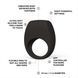 Эрекционное кольцо с вибрацией LELO Tor 3 Black, черное