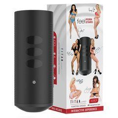 Інтерактивний мастурбатор Kiiroo Titan Feel Pornstars Experience, чорний