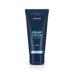 Крем-пролонгатор Boners Delay Cream 100 мл, легкий анестетик лаурет-9 + мята
