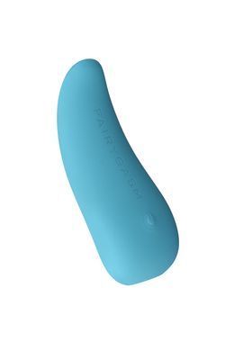 Вібратор-язичок FairyGasm ThrillLeaf blue, блакитний