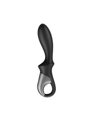 Смарт-вібратор для простати Satisfyer Heat Climax, чорний