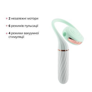 Пульсатор с вакуумной стимуляцией Otouch LOLLIPOP, Бирюзовый