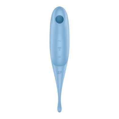 Вибратор для клитора с вакуумной стимуляцией Satisfyer Twirling Pro Blue