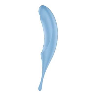 Вибратор для клитора с вакуумной стимуляцией Satisfyer Twirling Pro Blue