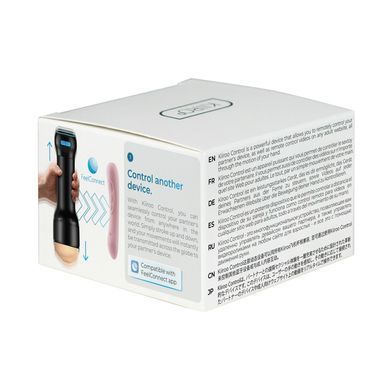 Интерактивная насадка KIIROO Control для мастурбаторов KIIROO, черная