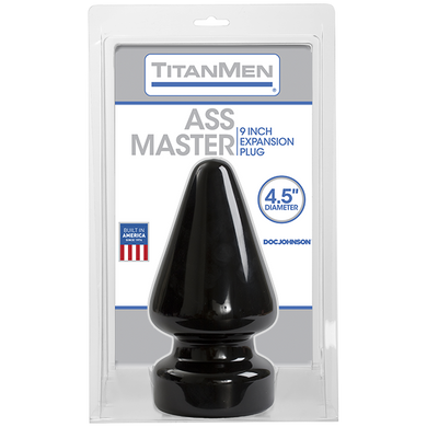 Пробка для фістингу Doc Johnson Titanmen Tools - Butt Plug - 4.5 Inch Diameter Ass Master