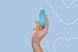 Вібратор-язичок FairyGasm ThrillLeaf blue, блакитний