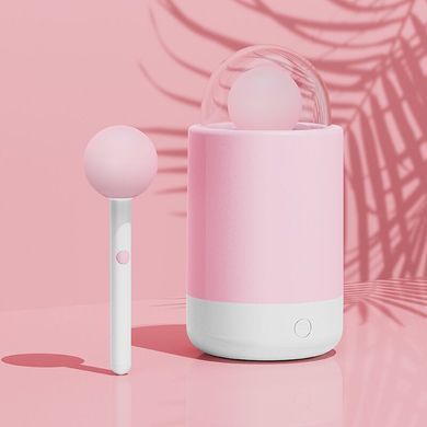 Вібратор-цукерка на паличці KISSTOY Pink Pop, рожевий