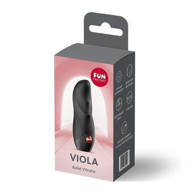 Вібратор Fun Factory Viola Black, чорний