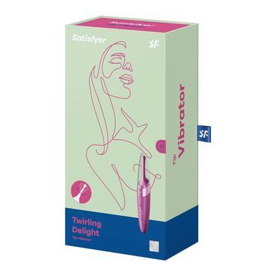 Вібратор для клітора Satisfyer Twirling Delight Berry, рожевий