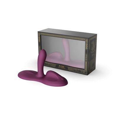 Sit-on-top смарт-вібратор Zalo &ndash; Flora Smart Vibrating Pad Velvet Purple, фіолетовий