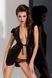 BRIDA PEIGNOIR black L/XL - Passion