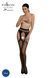 Еротичні колготки-бодістокінг Passion ECO S002 black