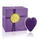 Вібратор-серце Rianne S: Heart Vibe Purple, 10 режимів роботи, медичний силікон