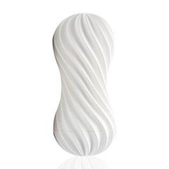 Мастурбатор Tenga Flex Silky White, білий
