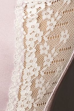 (SALE) Корсет з пажами SHANTI CORSET pink L / XL - Passion Exclusive, трусики, оборочка, Рожевий