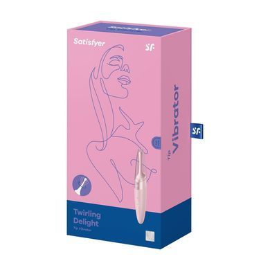 Вібратор для клітора Satisfyer Twirling Delight Rose, рожевий