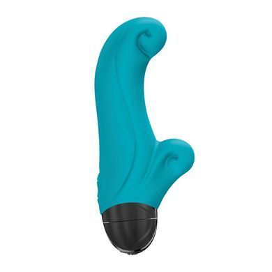 Вібратор-кролик Fun Factory OCEAN Aquamarine, бірюзовий
