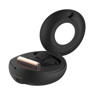Вібратор для пар Rosy Gold - Remote Control Couple Vibrator, чорний
