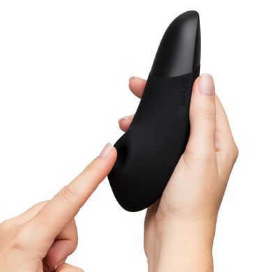 Вакуумный клиторальный стимулятор Womanizer Enhance Black, черный