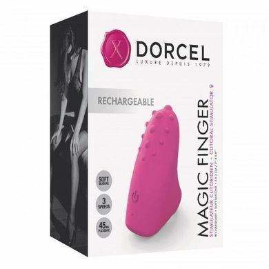 Вибратор на палец Dorcel MAGIC FINGER Rose перезаряжаемый, розовый