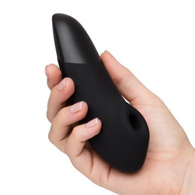 Вакуумный клиторальный стимулятор Womanizer Enhance Black, черный