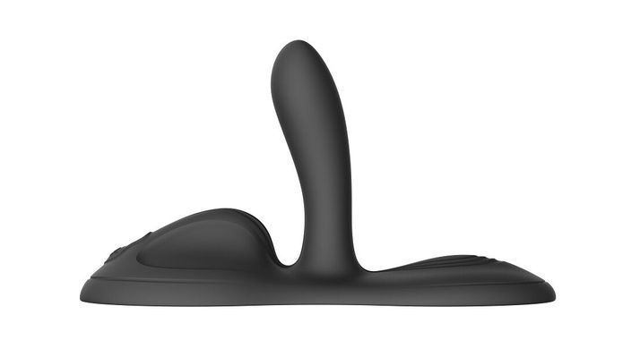 Sit-on-top смарт-вібратор Zalo &ndash; Flora Smart Vibrating Pad Obsidian Black, чорний