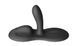 Sit-on-top смарт-вібратор Zalo &ndash; Flora Smart Vibrating Pad Obsidian Black, чорний