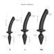 Анальна пробка з дилдо 2в1 Strap-On-Me SWITCH PLUG-IN DILDO Black XXL