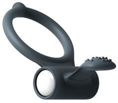 Ерекційне кільце Dorcel Power Clit Black V2, чорне