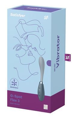 Вибратор Satisfyer G-Spot Flex 3 серый