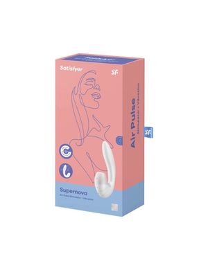 Вакуумный вибратор Satisfyer Supernova White, 2 положения ствола