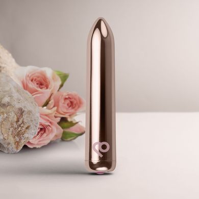 Віброкуля Rocks Off Bullet Golden Rose 16 Settings, золота