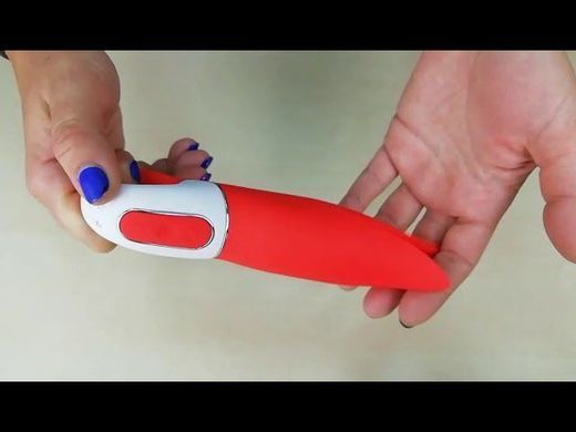 Мощный вибратор Satisfyer Vibes Flower Power, красный