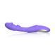 Вібратор Good Vibes Only - Flax Vibrating Dildo with G-Spot Stimulator, фіолетовий