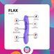 Вібратор Good Vibes Only - Flax Vibrating Dildo with G-Spot Stimulator, фіолетовий