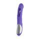 Вібратор Good Vibes Only - Flax Vibrating Dildo with G-Spot Stimulator, фіолетовий